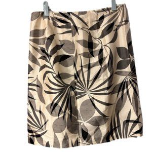 25 TALBOTS Pure Silk Petite Skirt Waist is 15” Laid Flat Length is 21”